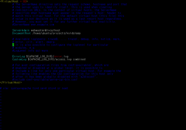 documentRoot
